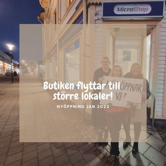 Mini & planeten flyttar till större lokaler